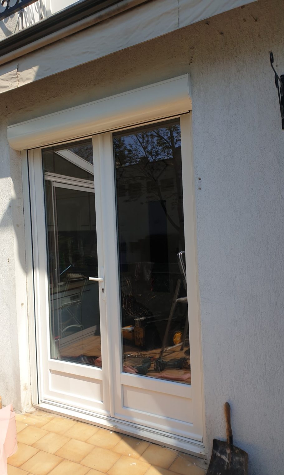 Volet roulant avant / après