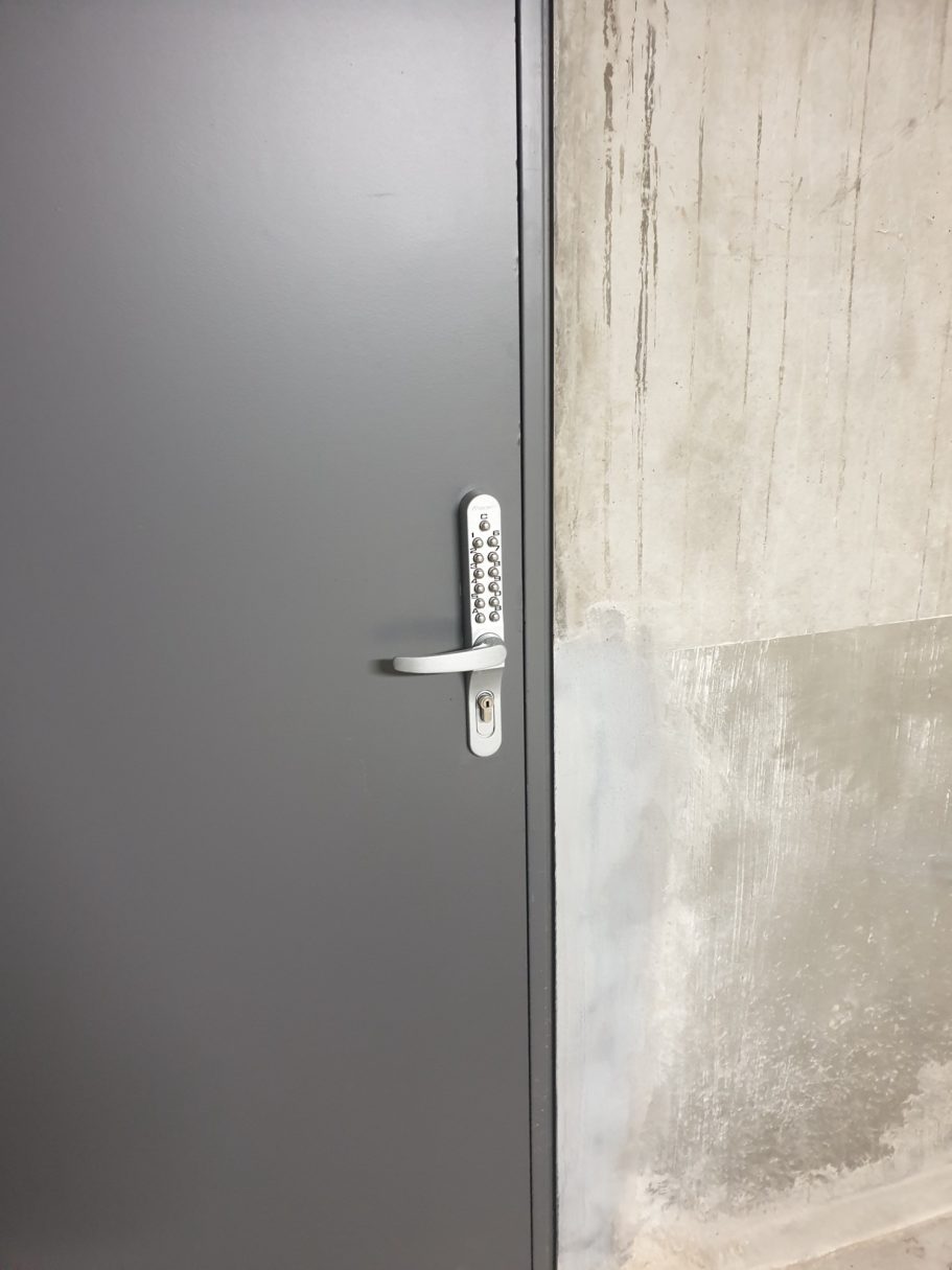 Poignée à code, idéale pour copropriétés