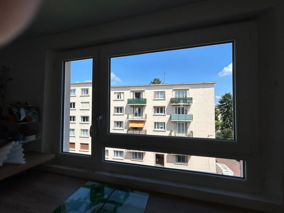 Fenêtre PVC avant / après