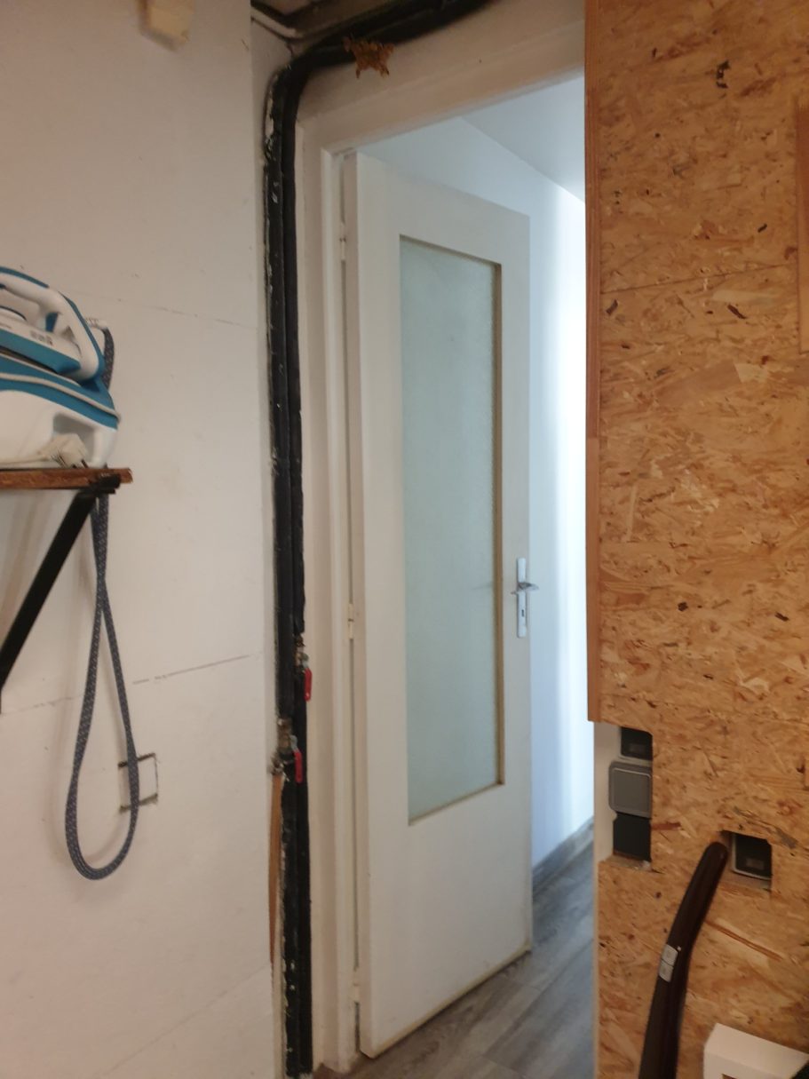 Remplacement simple vitrage parclosé avant / après