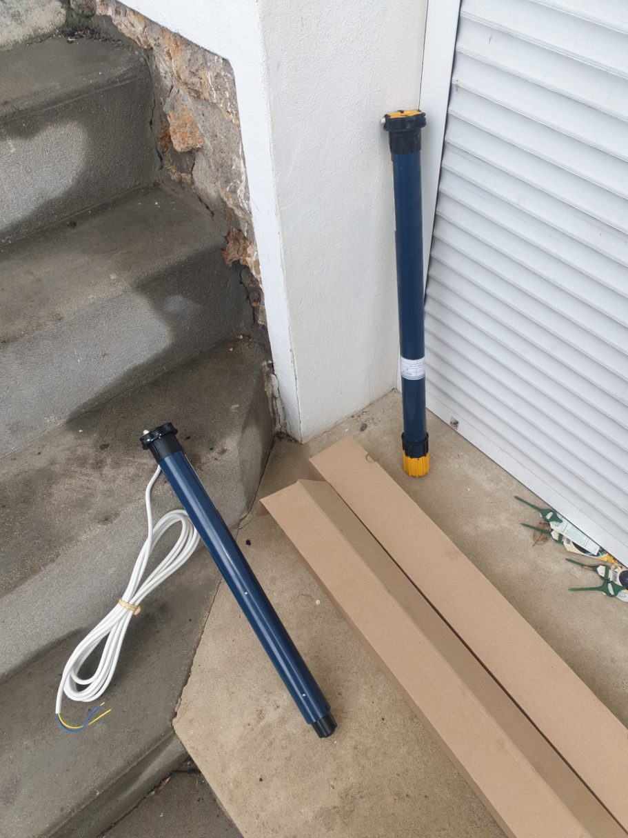 Remplacement moteur de volet roulant